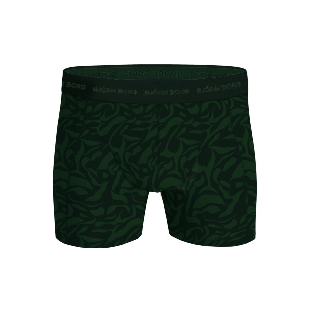 Björn Borg Björn borg cotton stretch boxershorts 3-pack – zwart, donker & print 10003372-MP004 large