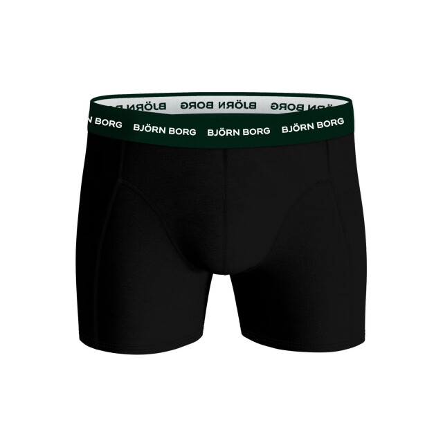Björn Borg Björn borg cotton stretch boxershorts 3-pack – zwart, donker & print 10003372-MP004 large