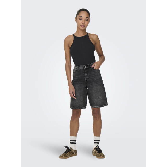 Only Onlsonny hw wide dnm shorts noos black denim 4150.81.0002 large