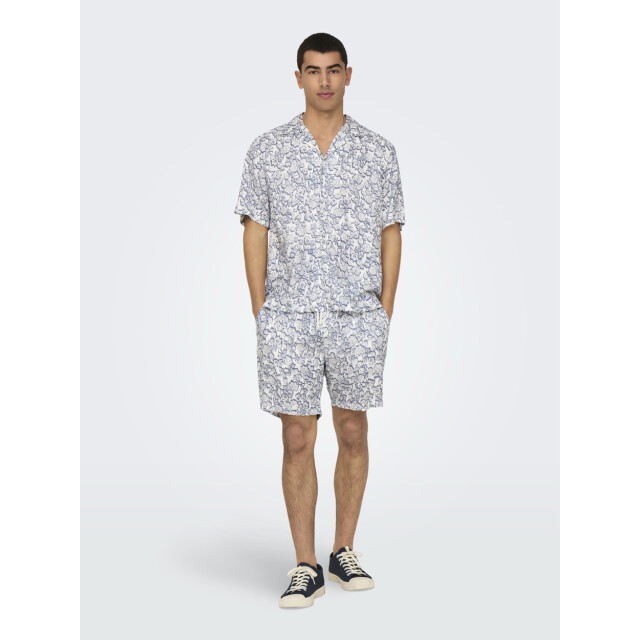 Only & Sons Onstel dash life reg aop shorts dessin 5159.09.0002 large