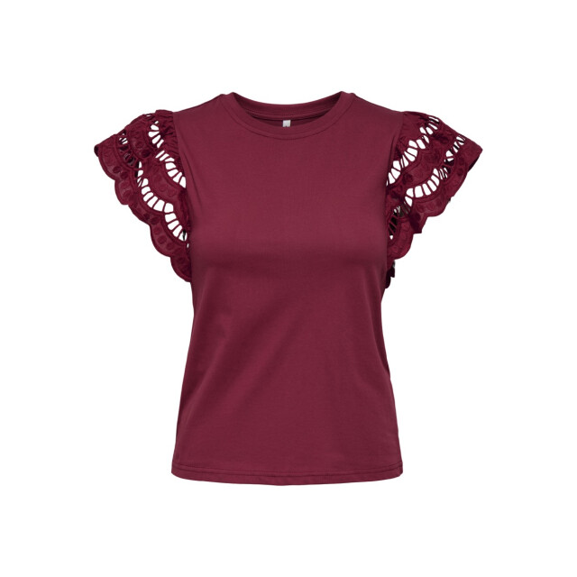 Only Onlmacy ss o-neck mix top box jrs wijn 4339.43.0022 large