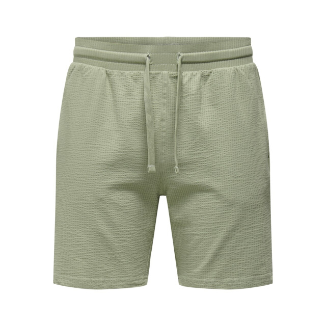 Only & Sons Onskian reg seersucker shorts noos olijf 5159.22.0001 large
