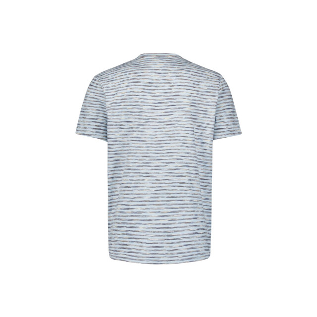 No Excess T-shirt crewneck multi coloured melange stripes dessin 5339.39.0008 large