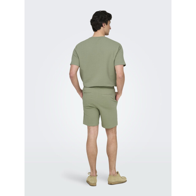 Only & Sons Onskian reg seersucker shorts noos olijf 5159.22.0001 large