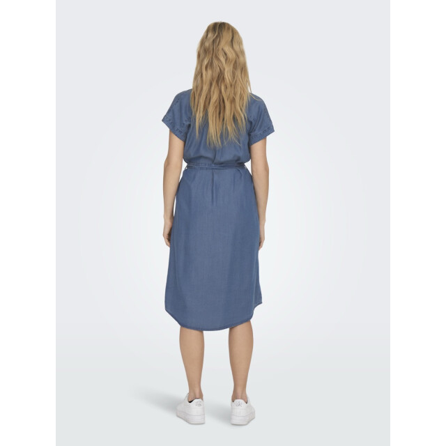 Only Onlpema hannover ss dnm sh dress qytnoos blue denim 4420.35.0007 large