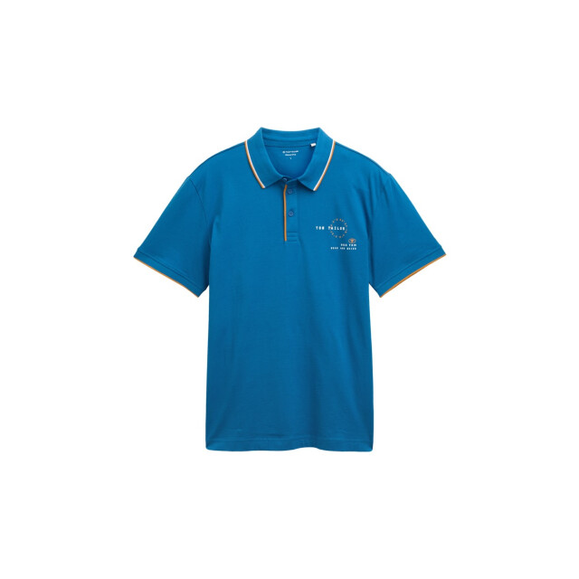 Tom Tailor Polo pique ss petrol 5369.36.0008 large