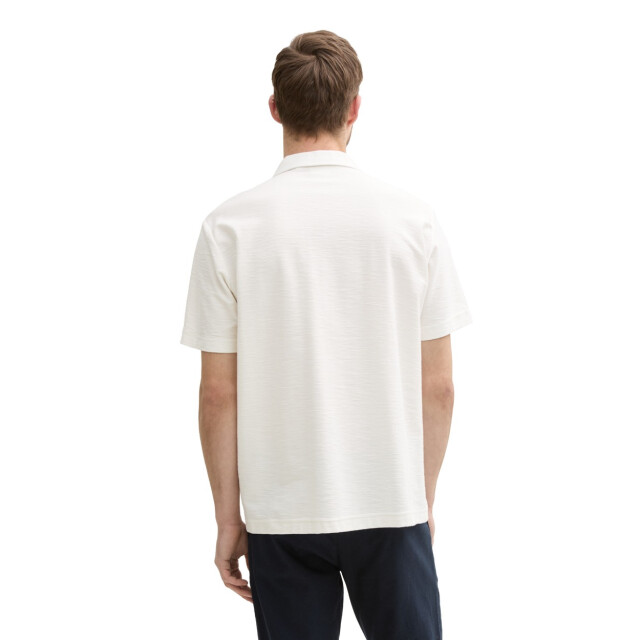 Tom Tailor Overhemd ss off-white 5319.02.0001 large