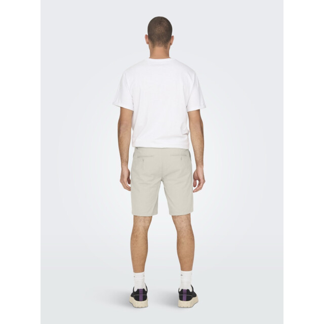 Only & Sons Onsmark 0011 cotton linen shorts no beige 5159.05.0014 large