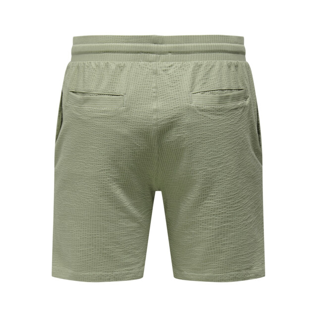 Only & Sons Onskian reg seersucker shorts noos olijf 5159.22.0001 large