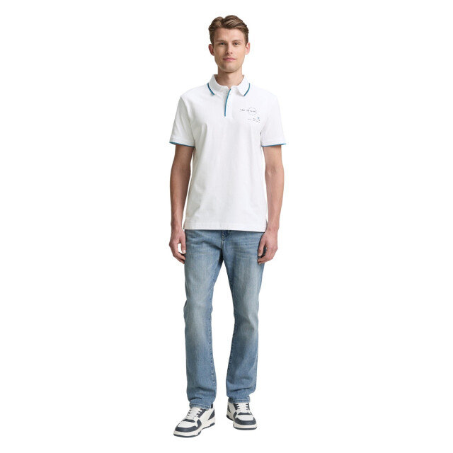 Tom Tailor Polo pique ss off-white 5369.02.0002 large
