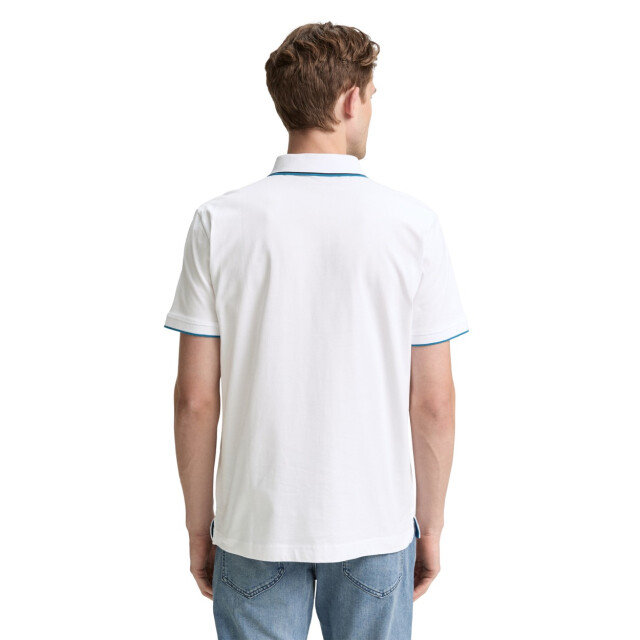 Tom Tailor Polo pique ss off-white 5369.02.0002 large