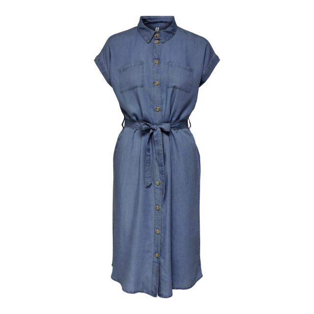 Only Onlpema hannover ss dnm sh dress qytnoos blue denim 4420.35.0007 large