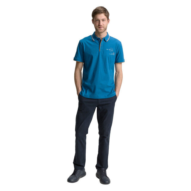 Tom Tailor Polo pique ss petrol 5369.36.0008 large