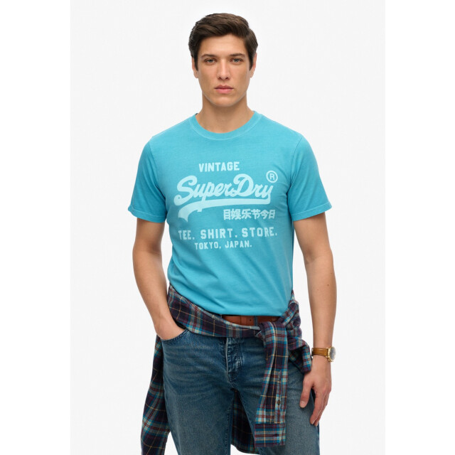 Superdry Vintage logo male aqua 5339.32.0044 large
