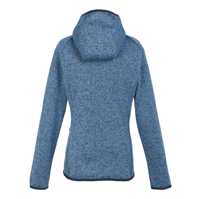 Regatta Dames newhill marl fleecejas met capuchon UTRG8830_coronetblueclearsky large