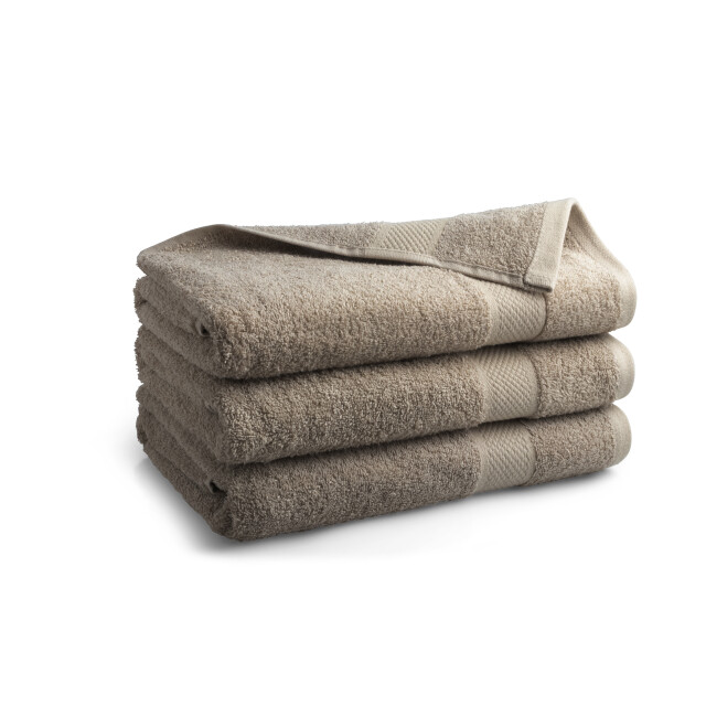DoubleDry Hotel badhanddoeken 70 x 140 cm – set van 3 – 100% katoen 500 g/m2 – 2945320 large