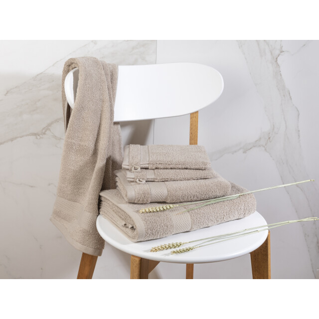 DoubleDry Hotel badhanddoeken 70 x 140 cm – set van 3 – 100% katoen 500 g/m2 – 2945320 large
