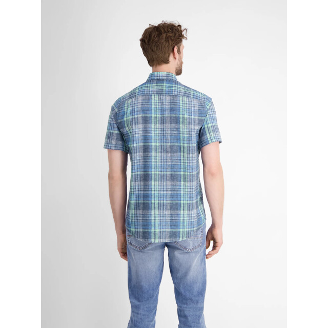Lerros Heren overhemd 2562041 485 classic navy Lerros Overhemd 2562041 485ClassicNavy large