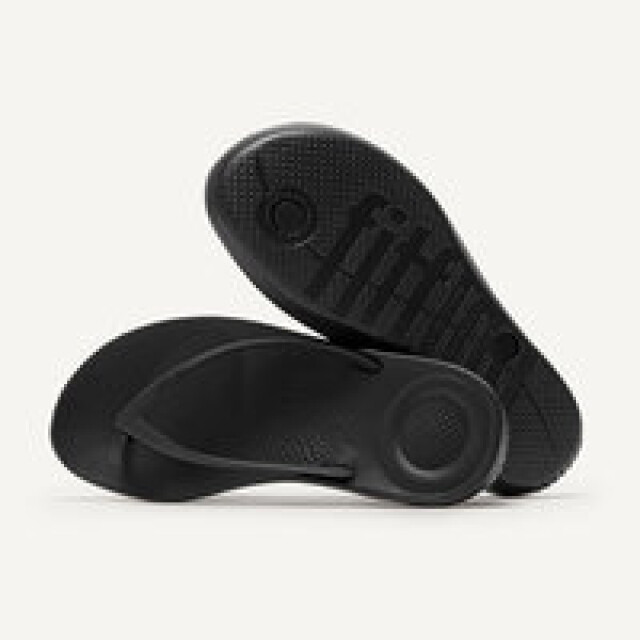 FitFlop Slippers dames iqushion ergonomic FitFlop iQushion Slippers Zwart – Ergonomische Steun & Ultiem Comfort large