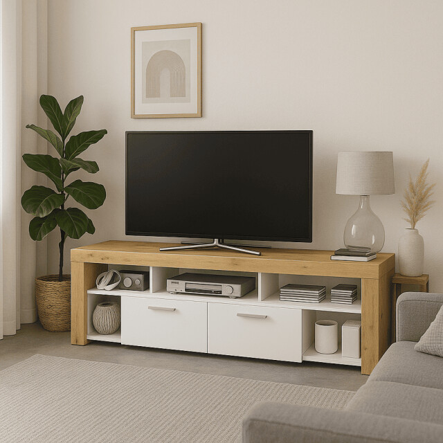 CaliCosy Tv-meubel 2 laden 5 vakken vibio 2937048 large