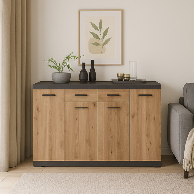 CaliCosy Buffet 2 laden 4 deuren l160 cm bristol 2937575 large