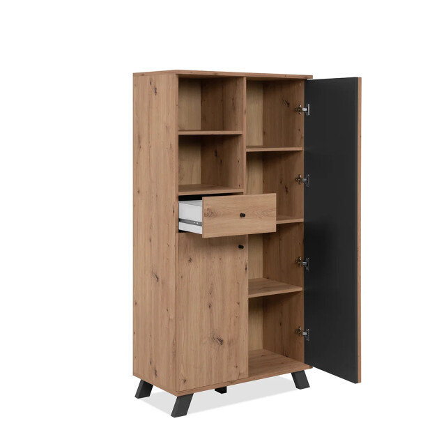 CaliCosy Buffet met 2 deuren, 2 vakken en 1 lade h156 cm medan 2930363 large
