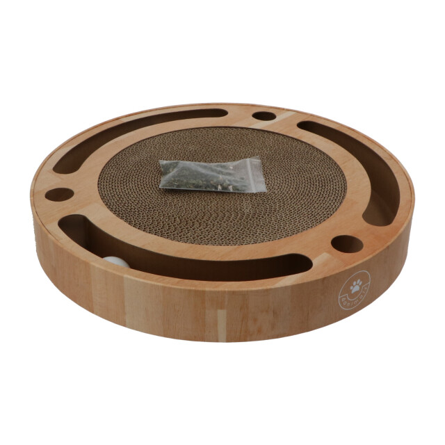 4animalz ® toy kattenspeeltje met krabpaal 40 cm doorsnede 3048858 large