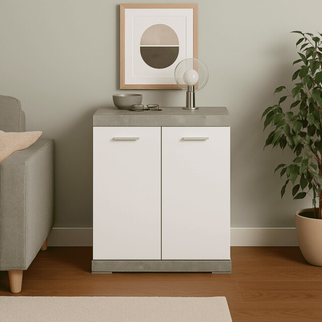 CaliCosy Buffet met 2 deuren en interne plank l80cm bristol 2937060 large