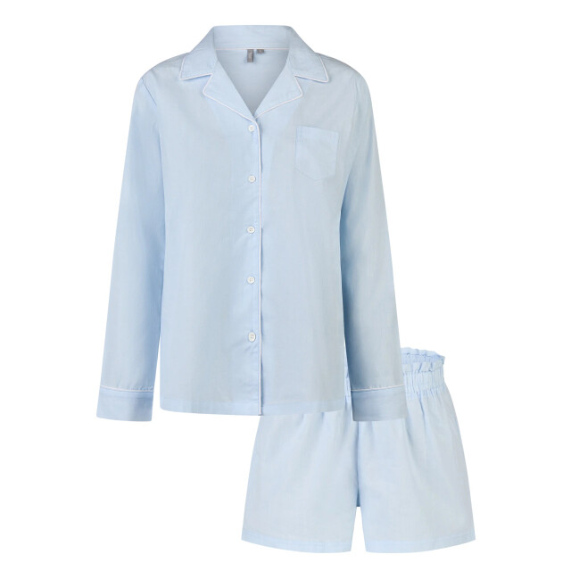 By Louise Dames pyjama set short + blouse effen BL-598-02 large