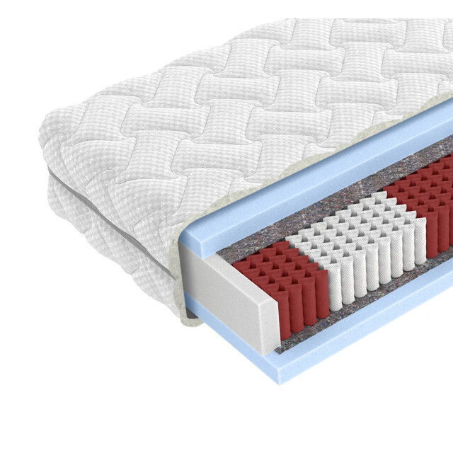 Beddenscout24 Alpine matras 100x210 hr koudschuim 23cm dik ergonomisch antibacterieel - 3199584 large