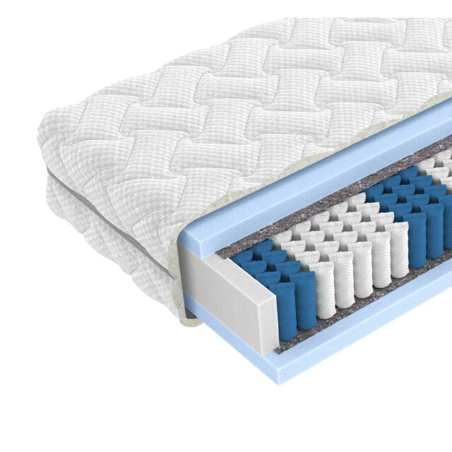 Beddenscout24 Cristal matras 80 x 220 hr koudschuim 23cm dik ergonomisch - 3199604 large