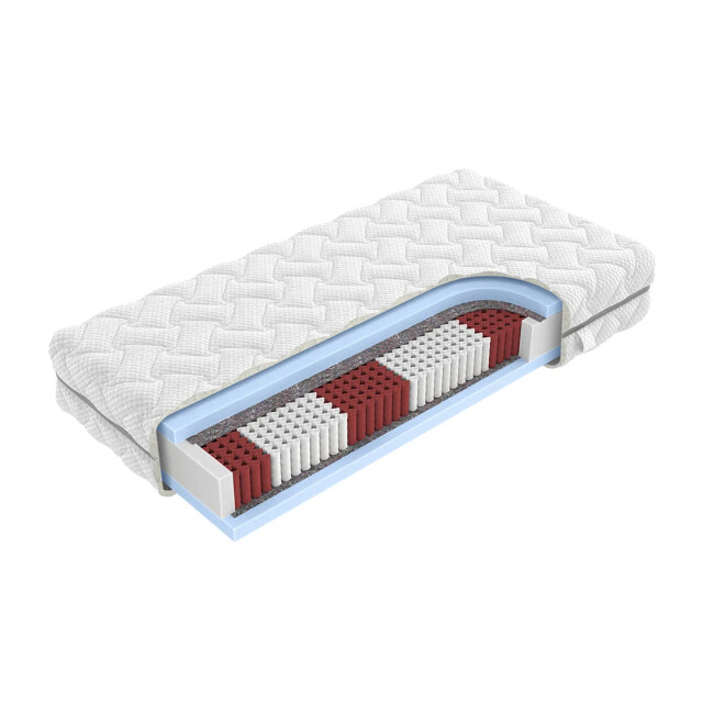 Beddenscout24 Alpine matras 100x210 hr koudschuim 23cm dik ergonomisch antibacterieel - 3199584 large