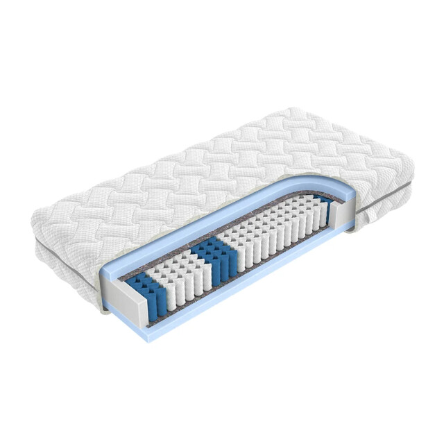 Beddenscout24 Cristal matras 80 x 220 hr koudschuim 23cm dik ergonomisch - 3199604 large