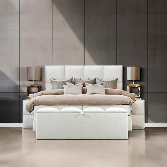 Beddenscout24 Boxspringbed 180x200 cm - isabella inclusief cm matras en topper 3199369 large