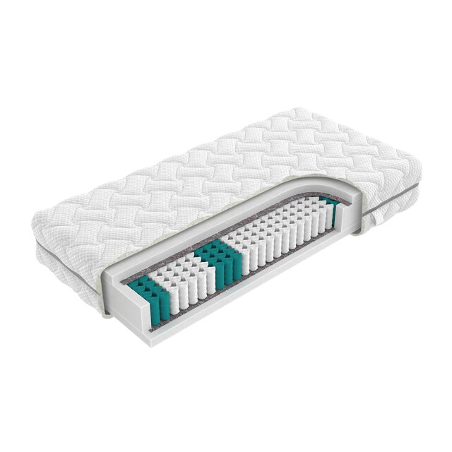 Beddenscout24 Goodnight matras 140 x 220 pocketvering 23cm dik ergonomisch - 3211804 large