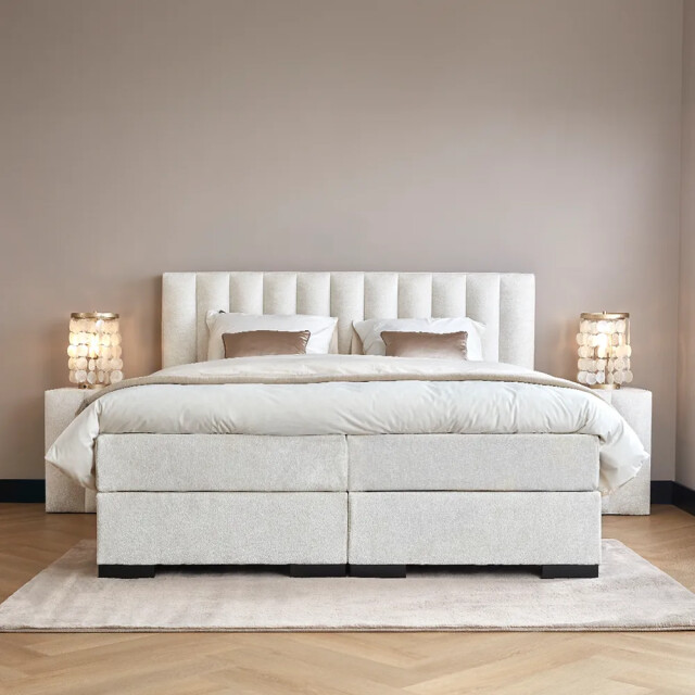 Beddenscout24 Boxspringbed amalia 120x200cm inclusief cm matras en topper 3199390 large