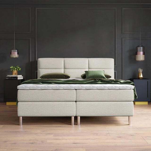 Beddenscout24 Boxspringbed amstel 160x200 inclusief cm matras en topper 3199673 large