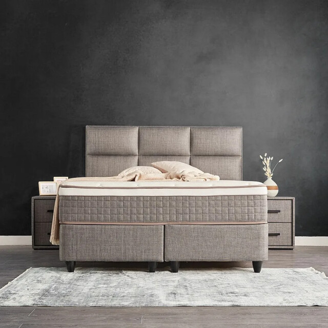 Beddenscout24 Boxspring bed met opbergruimte 180x200 cm - opbergbed zelda 3199552 large