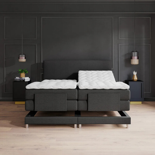 Beddenscout24 Boxspringbed elektrische nika 180x200 inclusief cm matras en topper 3199655 large
