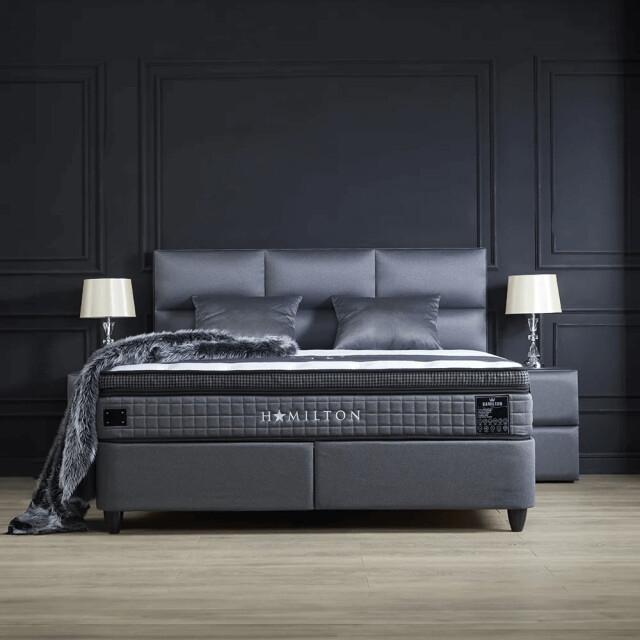 Beddenscout24 Boxspring bed met opbergruimte 160x200 cm - opbergbed hamilton 3199560 large