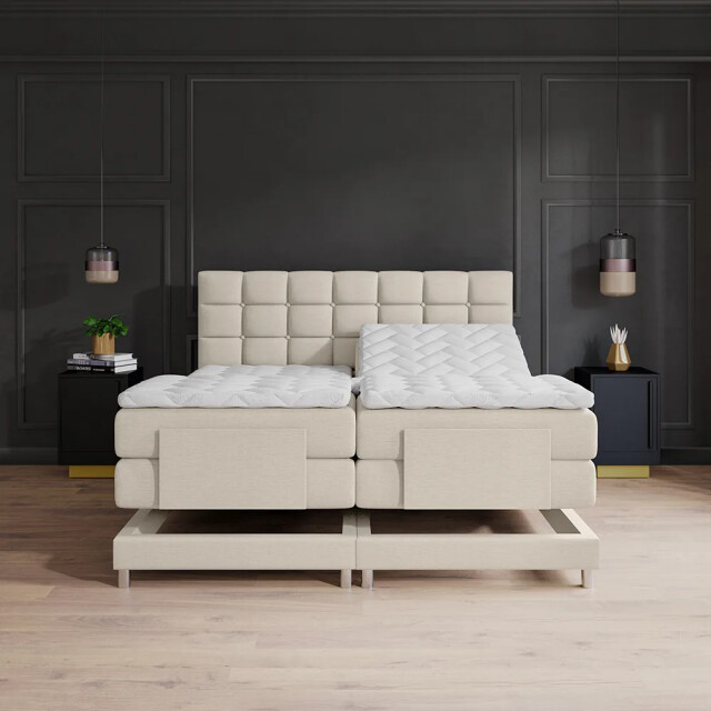 Beddenscout24 Boxspringbed elektrische dublin 180x200 inclusief cm matras en 3199661 large