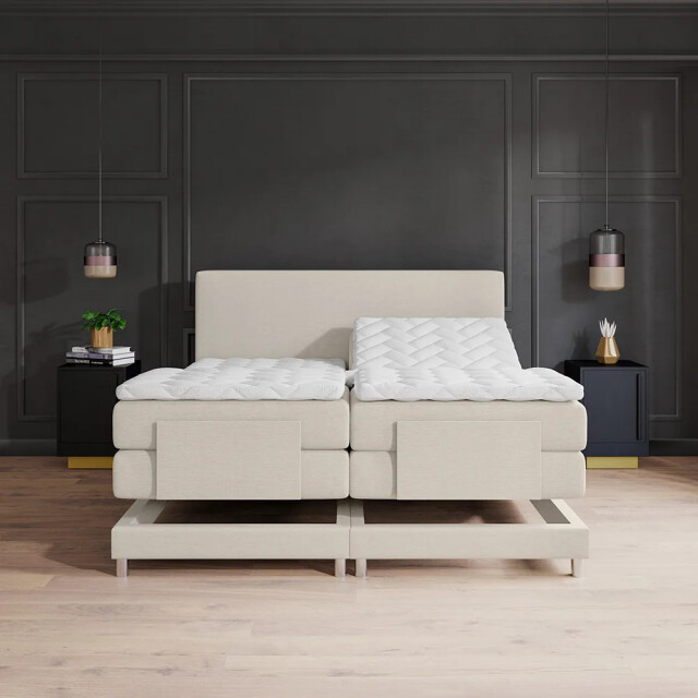 Beddenscout24 Boxspringbed elektrische nika 180x200 inclusief cm matras en topper 3199658 large
