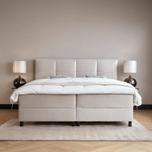 Beddenscout24 Boxspring bed met opbergruimte 140x200 cm - opbergbed barcelona 3199363 large