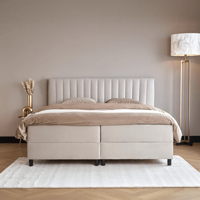 Beddenscout24 Boxspring bed met opbergruimte 160x200 cm - opbergbed wanda 3199356 large