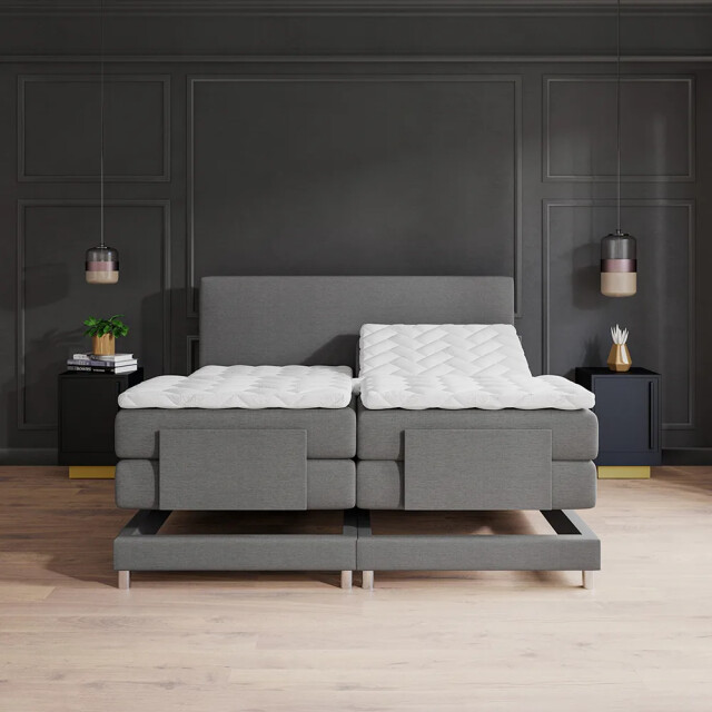 Beddenscout24 Boxspringbed elektrische nika 160x200 inclusief cm matras en topper 3199657 large