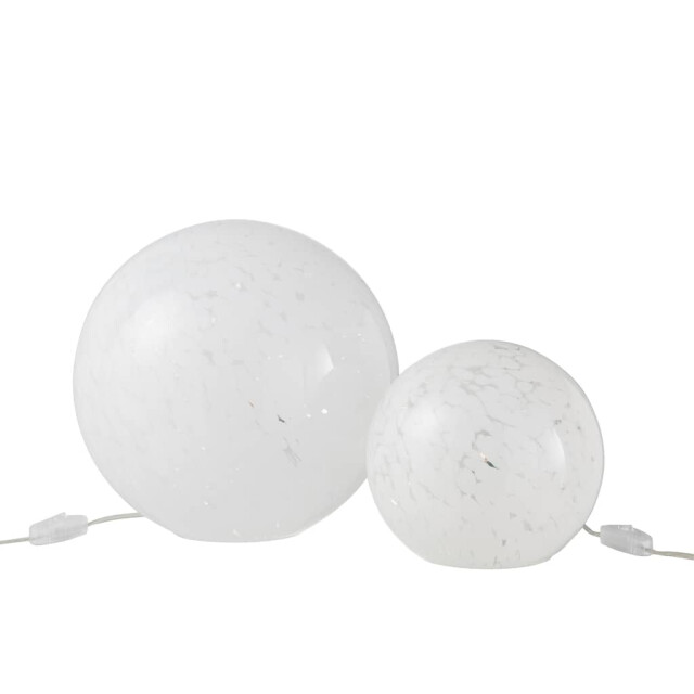 J-Line Lamp vlekken rond glas large dany 20631 large