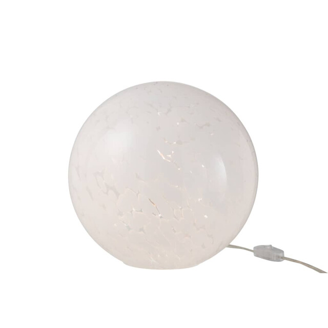 J-Line Lamp vlekken rond glas large dany 20631 large