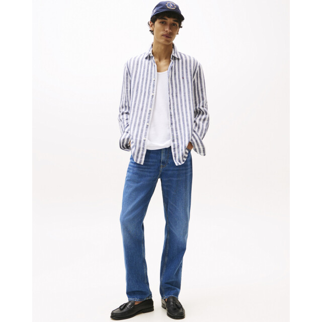 Tommy Hilfiger Menswear casual shirt ls 102779-001-L large
