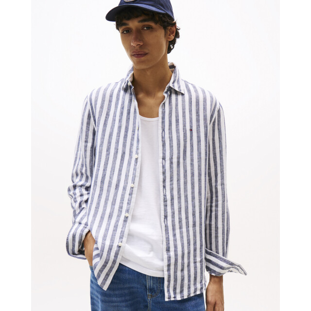 Tommy Hilfiger Menswear casual shirt ls 102779-001-L large