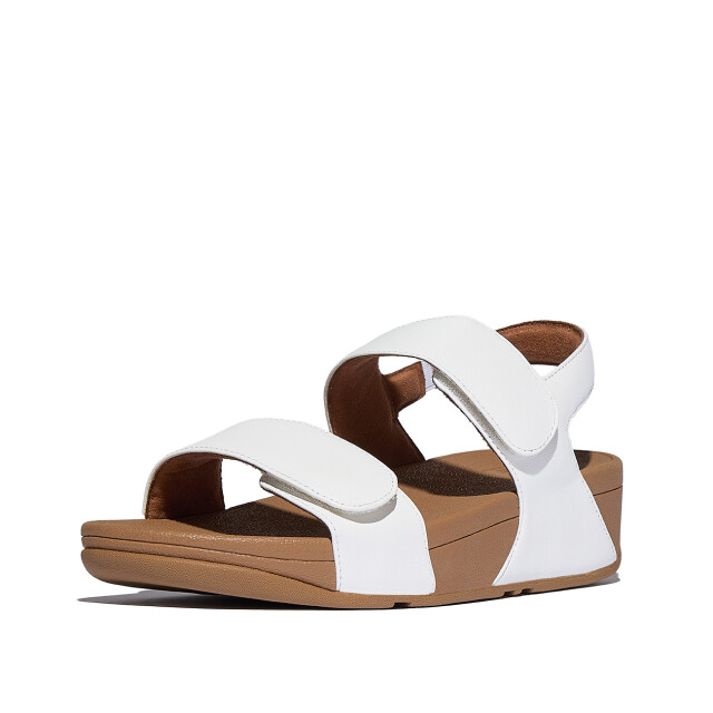 FitFlop Lulu adjustable leather back-strap sandals FV8 large